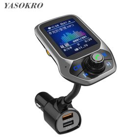 1.8 Inch Color Display Bluetooth FM Transmitter Wireless Car FM Modulator Mp3 Player Car Kit Handsfree QC3.0 Car Charger