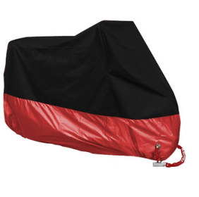 Waterproof Motorcycle Cover (Option: Red-3XL)