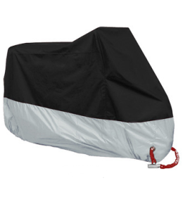 Waterproof Motorcycle Cover (Option: Black silver-4XL)