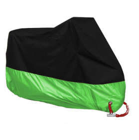 Waterproof Motorcycle Cover (Option: Green-L)