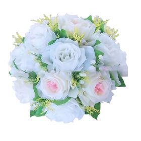 Gold/Silver Wedding Candle Holders Decor Table Centerpiece Pillar Flower Vase Rack Stand Road Lead Floral Bouquet Party Supplies (Color: White Pink Heart, Ships From: China)